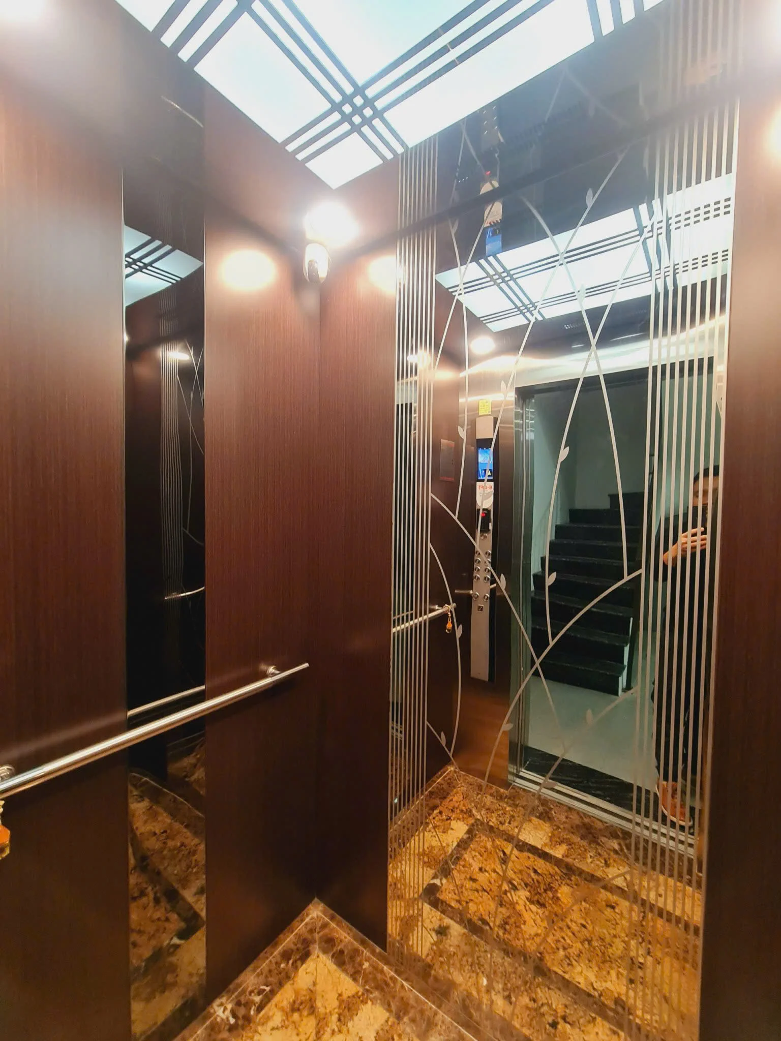 Thang máy cho nhà cải tạo 12 Lưu nháp tự động